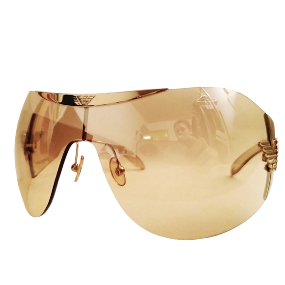 RARE VINTAGE Emporio Armani sunglasses with original case discontinued - Picture 2 of 6